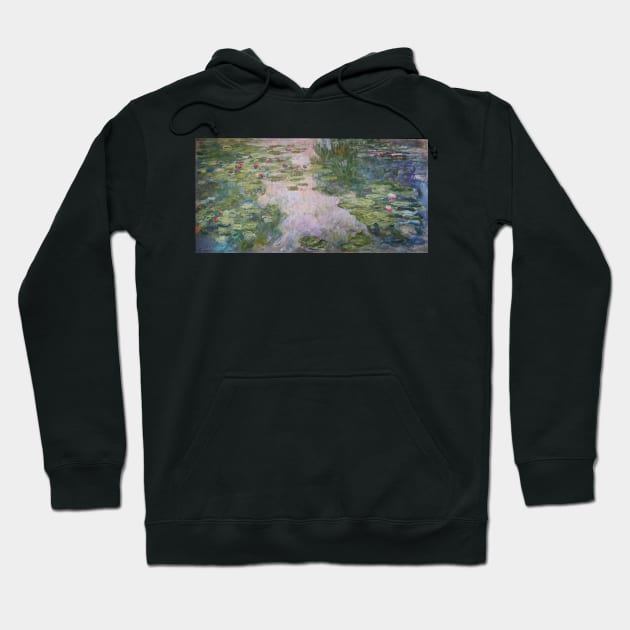 Water Lilies - Claude Monet Hoodie by themasters